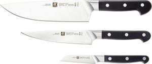 Набор ножей Zwilling 38447-003-0 Pro из 3 предметов, нержавеющая сталь, серебристый/черный, 38 x 28 x 28 см, 3 шт