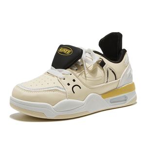 Легкие низкие скейтерские кеды женские VICTORIA&VERA, бело-зеленые