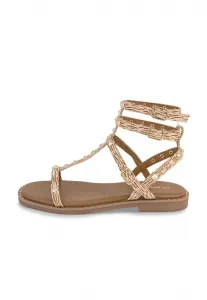 Босоножки coralie с манжетой на щиколотке Les Tropeziennes Par M Belarbi, Light Beige