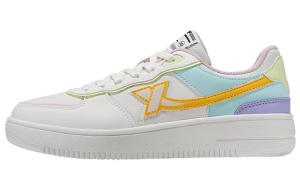 Кроссовки для скейтбординга женские, низкие, бежевые/синие Xtep