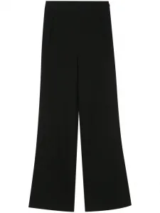 Брюки широкого кроя Roland Mouret, черный