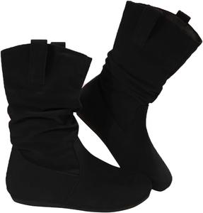 Ботинки повседневные из искусственной замши с эффектом помятости JUUCWOUT, Black