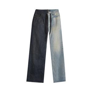 Брюки Balenciaga Fifty-Fifty Pants Grey/Outback Blue, серый