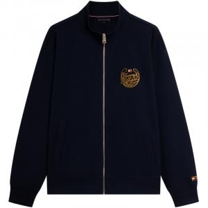 Новогодняя мужская толстовка Tommy Hilfiger, темно-синий  dw5