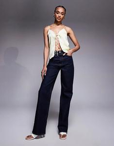 Джинсы прямого кроя ASOS DESIGN Tall Comfort, цвет: белый Asos Tall