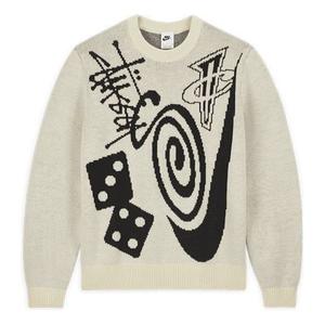 Свитер Nike x Stussy Icon Knit Sweater 'Natural'