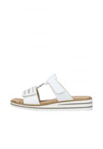 Мюли на плоской подошве Rieker, цвет weiss