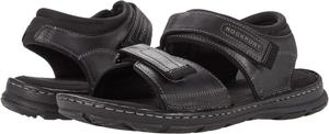 Сандалии Rockport Darwyn Quarter Strap, цвет Black Leather II