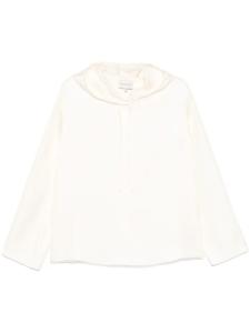 Толстовка с капюшоном Loulou Studio Nuka, белый