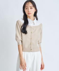 Рубашка-многослойная ткань, трикотажная ткань Noela, цвет Beige