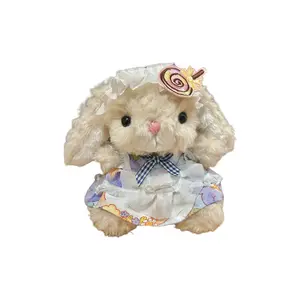 Плюшевая кукла Little Rabbit высотой 15 см Jinnew