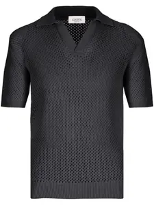 Рубашка поло с короткими рукавами Laneus, черный