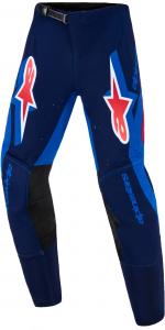 Детские мотокроссовые штаны Alpinestars supertech vista, Darkblue/Red