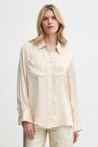 Шелковая рубашка Gestuz, бежевый