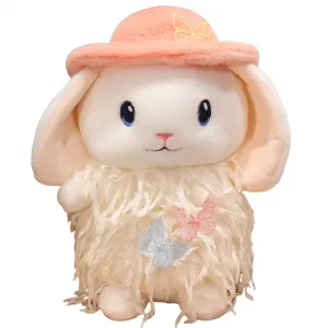 Милые плюшевые кролики-качалки для ушей, высота 30 см Bitter purchase, белый