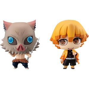 Фигурки Zenitsu Agatsuma и Inosuke Hashibira из аниме Demon Slayer: Kimetsu No Yaiba, масштаб 6,5 см MegaHouse
