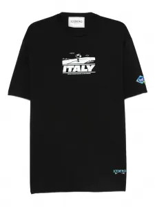 Футболка с принтом Снупи x PEANUTS Iceberg, черный