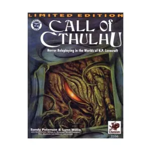 Call of Cthulhu (5th Edition) (Limited Edition), Call of Cthulhu - Rule, Source & Supplement Books (Chaosium 1st-5.5 Editions), твердый переплет
