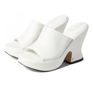 Сандалии Circus NY by Patrice на белом каблуке ZAP786 Sam Edelman