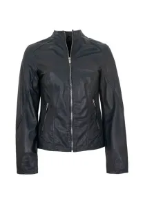 Кожаная куртка фуля Lederjacken24, Navy