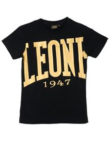 LEONE 1947 APPAREL Детская хлопковая футболка с короткими рукавами Leone Gold