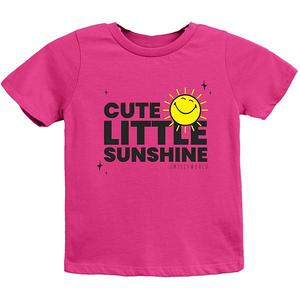 Футболка Smileyworld cute little sunshine youth The Juniper Shop, Berry