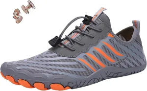 Заземляющая обувь с медью, заземленная обувь для женщин и мужчин при невропатии, походная босоногая обувь для мужчин, легкая, с нескользящей подошвой Generic, серый