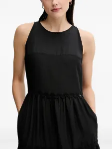 Платье миди без рукавов Pedro Del Hierro, черный