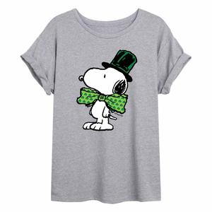 Детская футболка Peanuts Snoopy ко Дню Святого Патрика Licensed Character