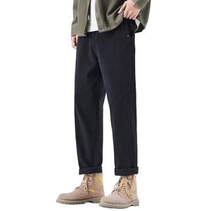 Повседневные брюки Unisex Moderate Straight Fit Jeep, черный