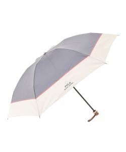 Женский двухцветный складной зонт POLO RALPH LAUREN с вышитым логотипом