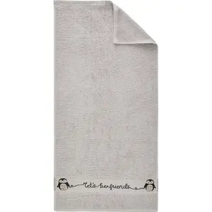 Полотенце для душа Пингвин 100% хлопок Dyckhoff, Altsilberfarben