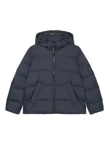 Стеганый пуховик с капюшоном Marc O'Polo, синий