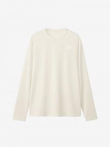 Футболка с длинным рукавом GTD Melange Crew (женская) The North Face, цвет Grayish White