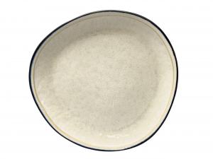 Плоская тарелка 27,9/26,9 см Novel, кремовый