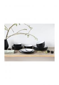 Набор посуды Creatable Nordic Cool, 12 штук, черный