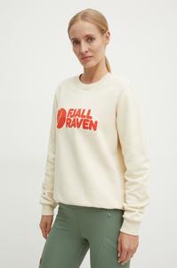 Спортивный свитшот с логотипом Fjällräven Fjallraven, бежевый