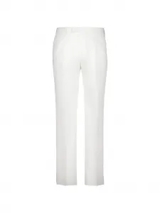 Расклешенные брюки из хлопка Boglioli, белый