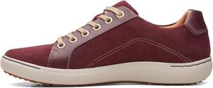 Женские кроссовки Clarks Nalle Lace, бордовый