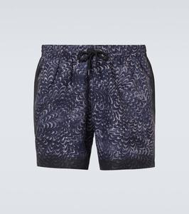 Напечатанные плавки Dries Van Noten, Navy