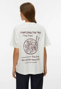 Футболка Vero Moda VMLILJE, Snow White/Off-White