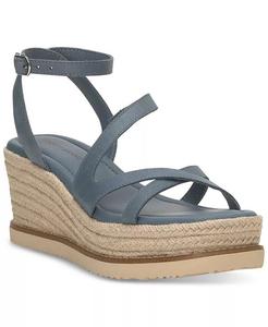 Женские босоножки-эспадрилья на танкетке Carolie с ремешками Lucky Brand, синий