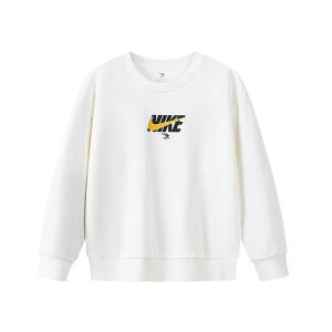 Детский свитшот с круглым вырезом Moderate Nike, sandy shell