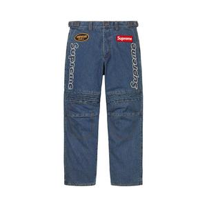 Брюки Supreme x Vanson Leathers x Cordura Denim Racing Pant, Blue