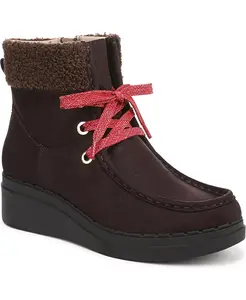 Женские короткие ботинки Devon Wedge Zip Lifestride, коричневый