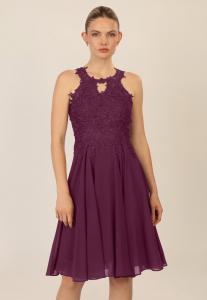 Платье Apart EMBROIDERED , Dunkel Lila/Dark Purple