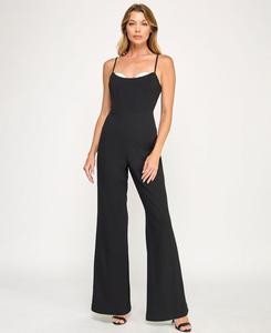 Детский комбинезон из дайверского крепа с контрастными вставками и вырезами SENI & CADE, BLACK