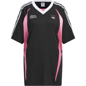 Футболка свободного покроя с коротким рукавом черного цвета Adidas Originals