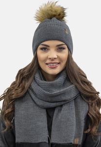 Шарф Vivisence, темно-серый