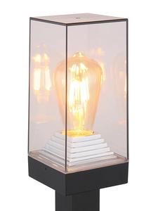 Globo lighting Уличный светильник черного цвета - (Ш)10 x (В)100 x (Г)10 см